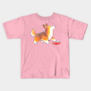 The watercolor dog Kids T-Shirt